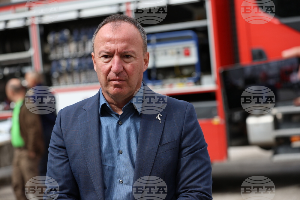 Благоевград - Югозападно държавно предприятие - Регионална дирекция „Пожарна безопасност и защита на населението“ - пресконференция - демонстрация