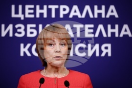 Централна избирателна комисия (ЦИК) - Росица Матева - брифинг