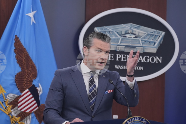 Целите на САЩ във войната срещу Иран не са се променили, заяви американският министър на отбраната