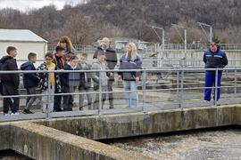 Ловеч - пречиствателна станция - ученици