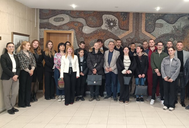 Студенти и преподаватели от Пловдивския университет гостуваха в Областна администрация - Пловдив