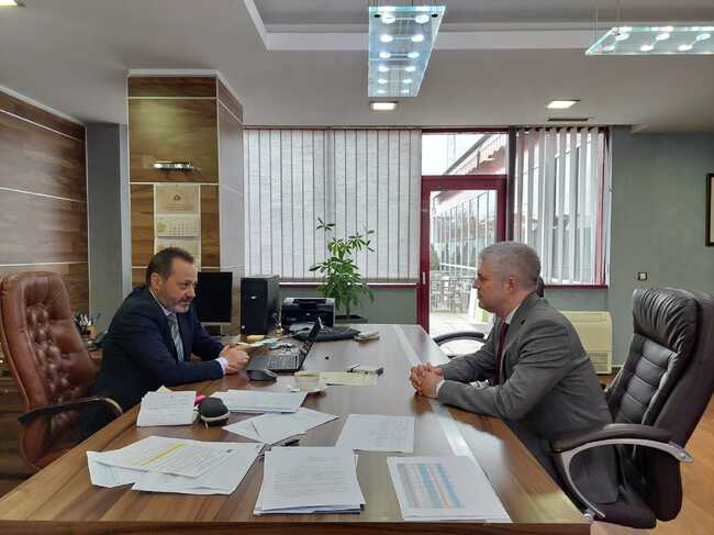 МРРБ: Министър Найденов обсъди проблемите на водоснабдяването на Варна с кмета Благомир Коцев