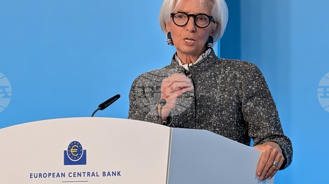 Войната повишава инфлационния риск, ЕЦБ остава „добре позиционирана“, заяви Кристин Лагард 