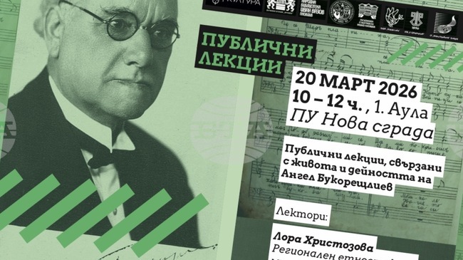 С поредица инициативи Пловдивският университет „Паисий Хилендарски“ популяризира приноса на Ангел Букорещлиев