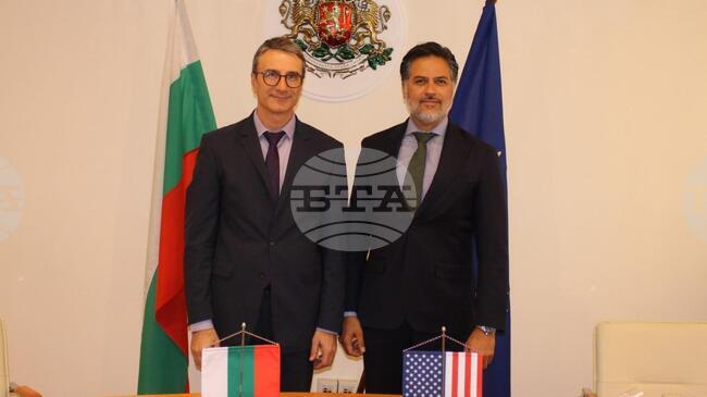 Energy Minister Traikov Meets US Special Envoy for Global Energy Integration in Sofia