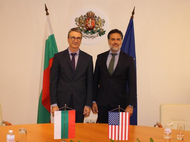 Energy Minister Traikov Meets US Special Envoy for Global Energy Integration in Sofia