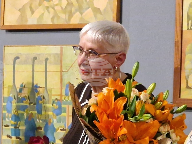 За всички мои творби, показани в „Места и ритуали“, мога да благодаря само на Господ и на семейството си, каза художничката Надежда Кутева