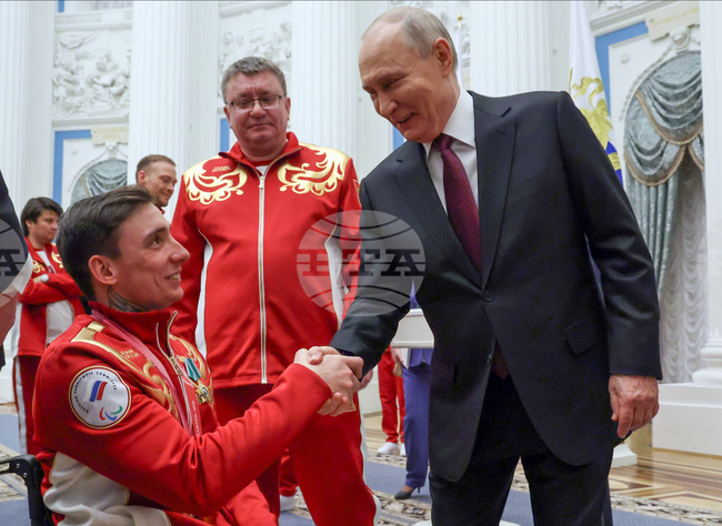 Russia Paralympics Putin