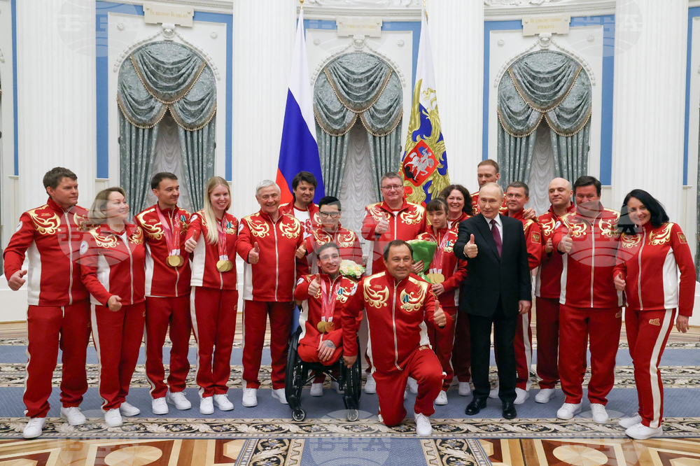 Russia Paralympics Putin