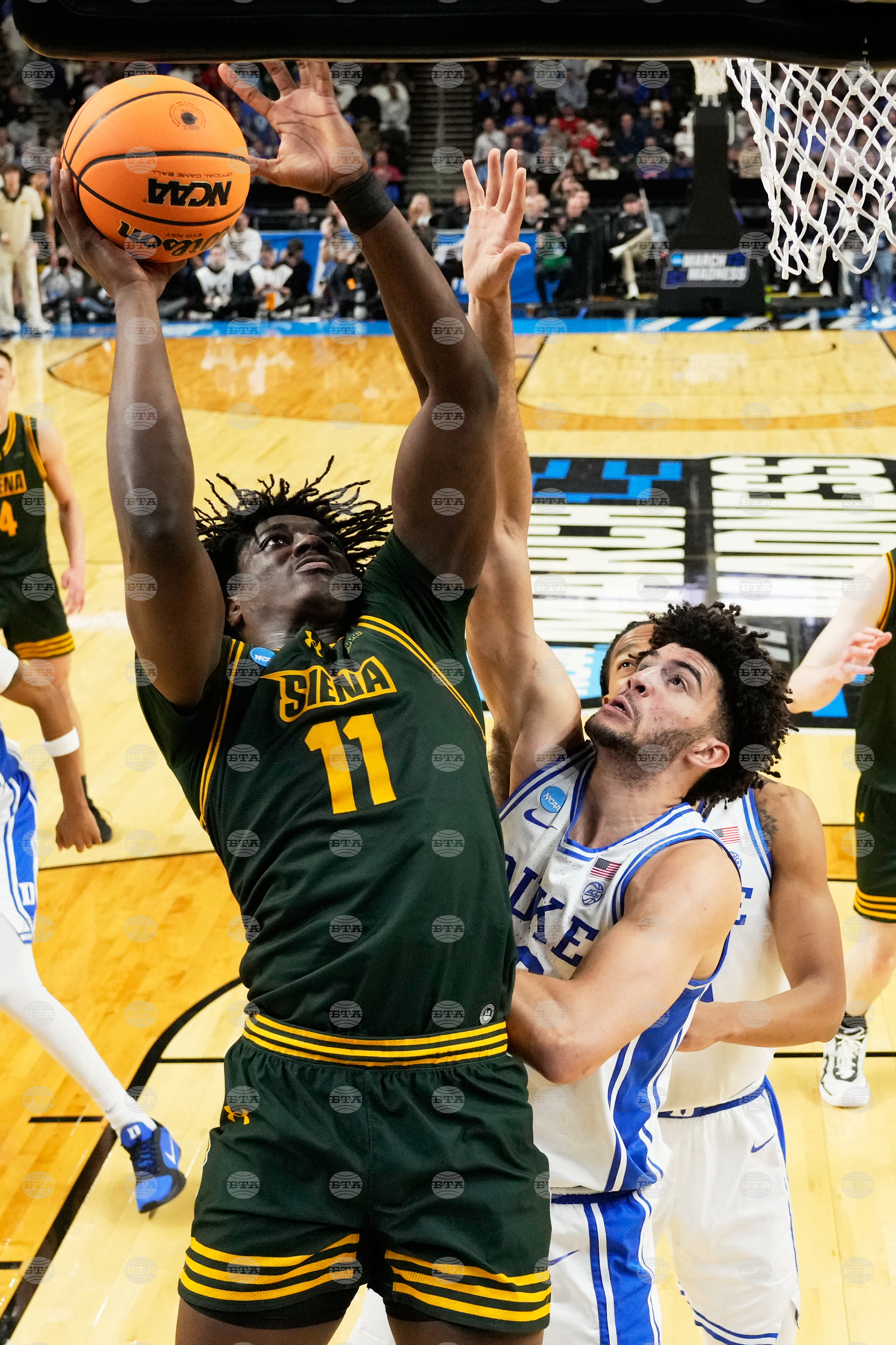 NCAA Siena Duke Basketball