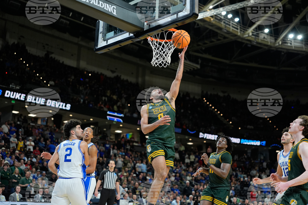 NCAA Siena Duke Basketball