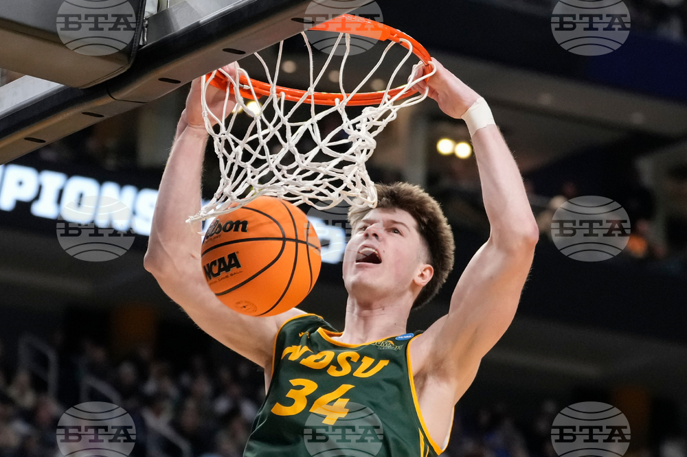 NCAA North Dakota St Michigan St Basketball