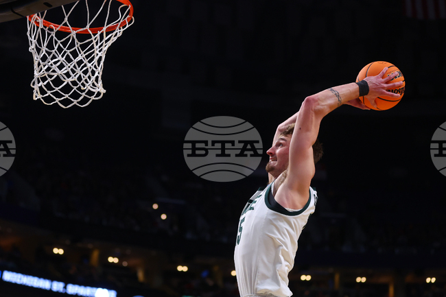 APTOPIX NCAA North Dakota St Michagan St Basketball