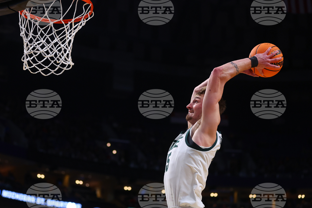 APTOPIX NCAA North Dakota St Michagan St Basketball