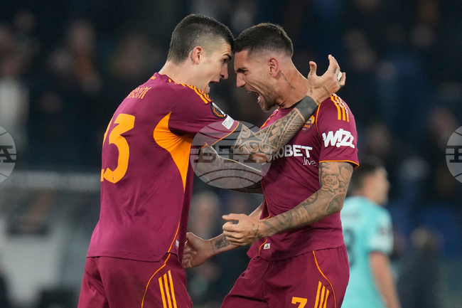 APTOPIX Italy Europa League Soccer