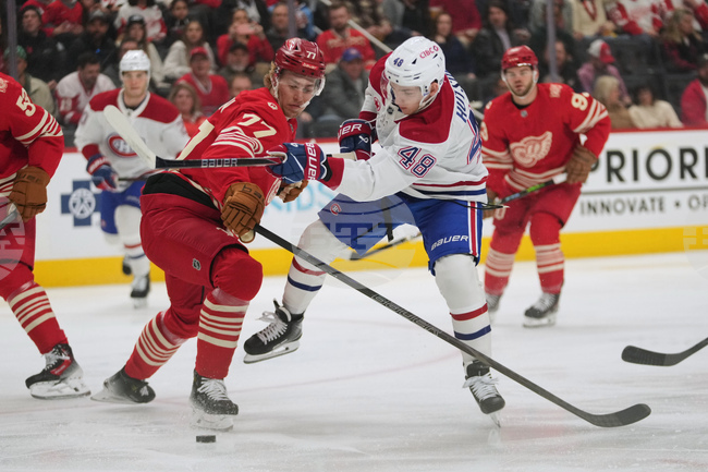 Canadiens Red Wings Hockey