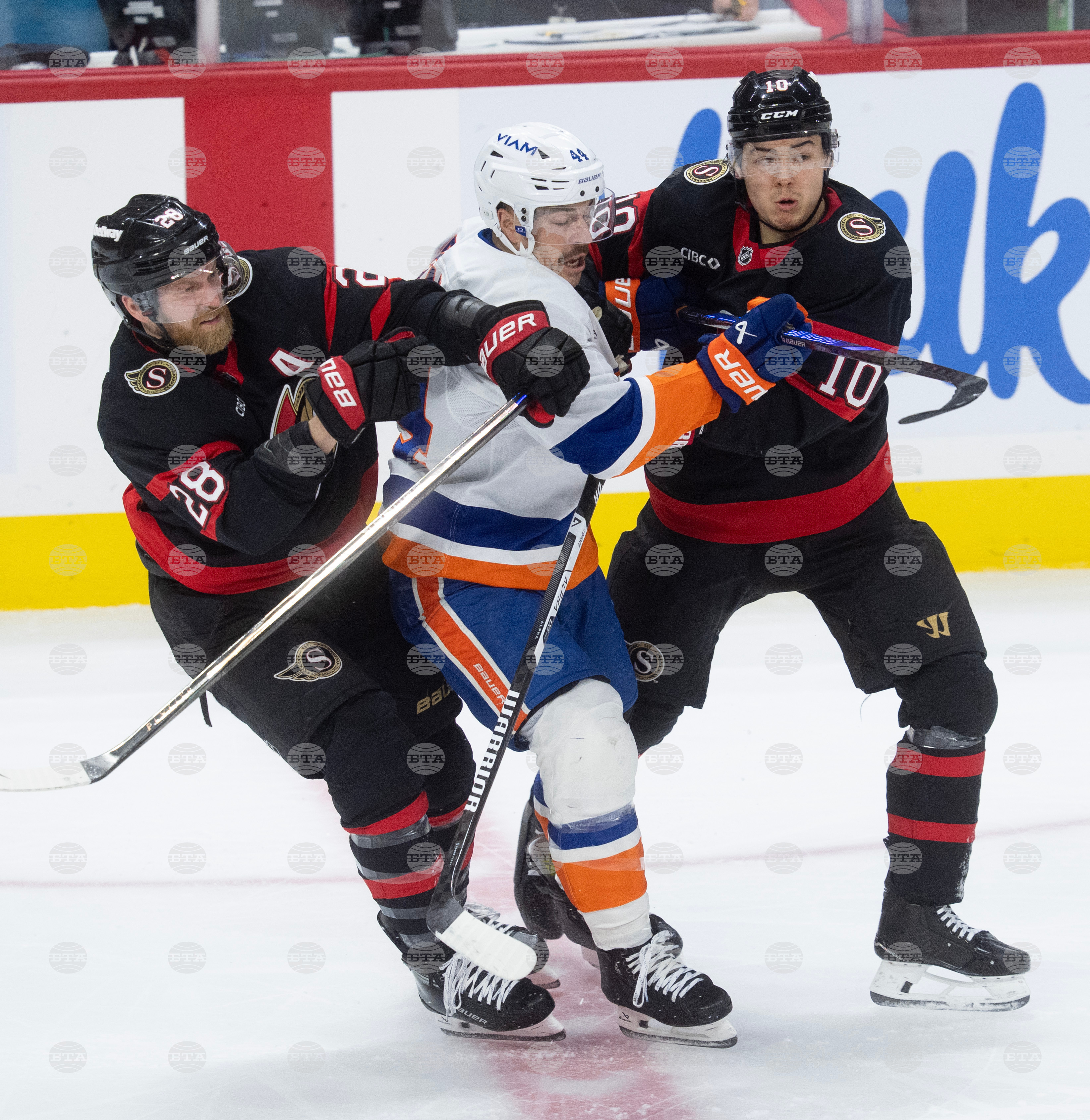 Islanders Senators Hockey