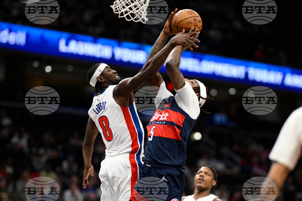 Pistons Wizards Basketball