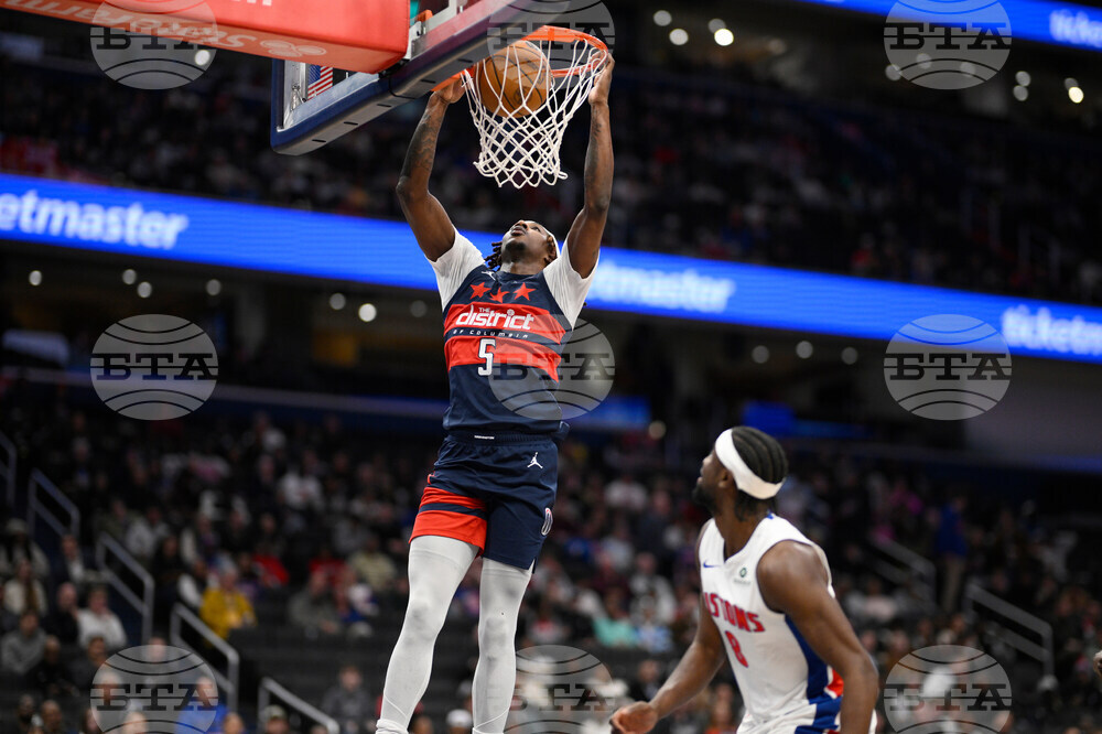 Pistons Wizards Basketball