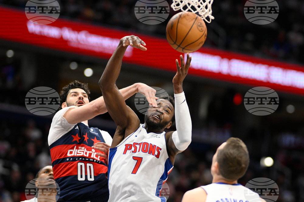 Pistons Wizards Basketball