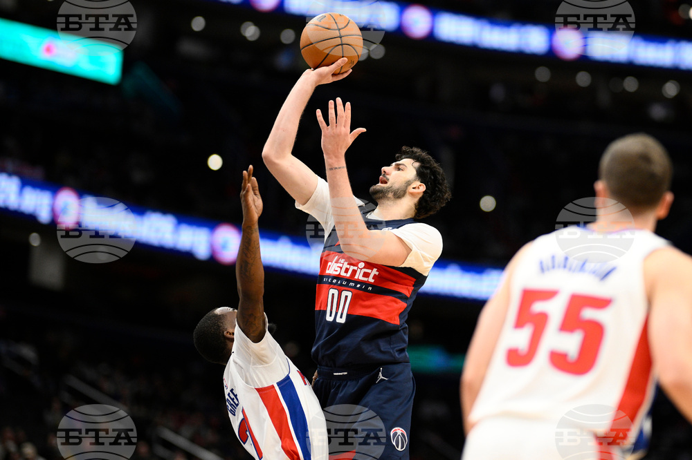 Pistons Wizards Basketball