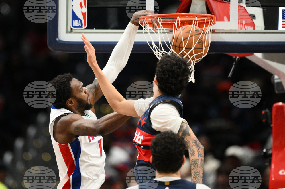 Pistons Wizards Basketball