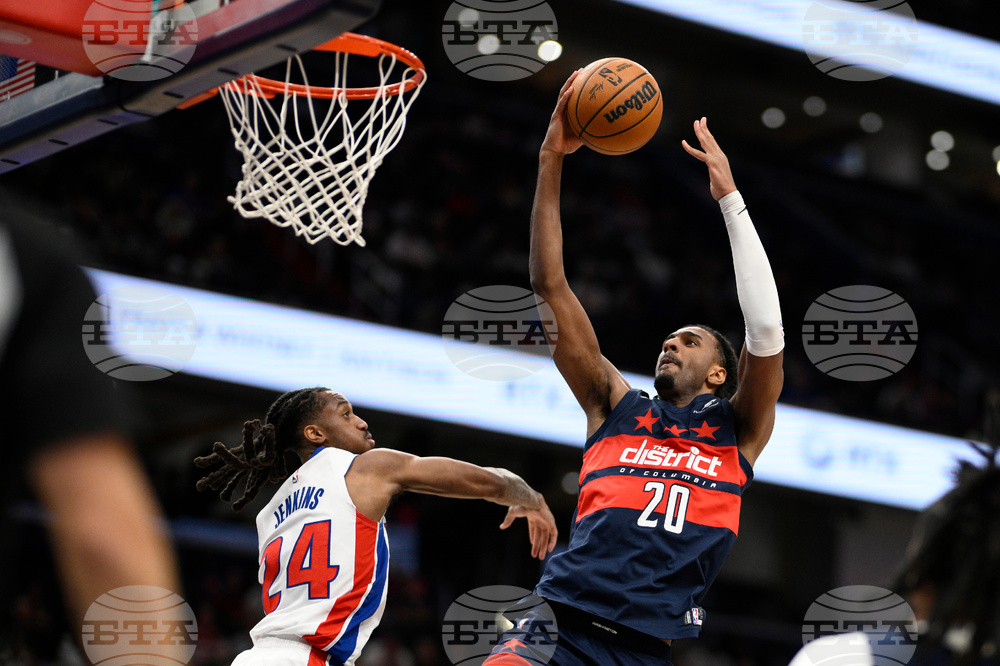 Pistons Wizards Basketball