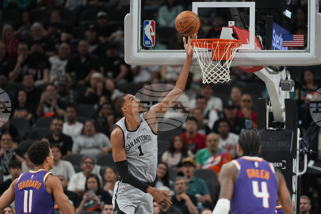 Suns Spurs Basketball