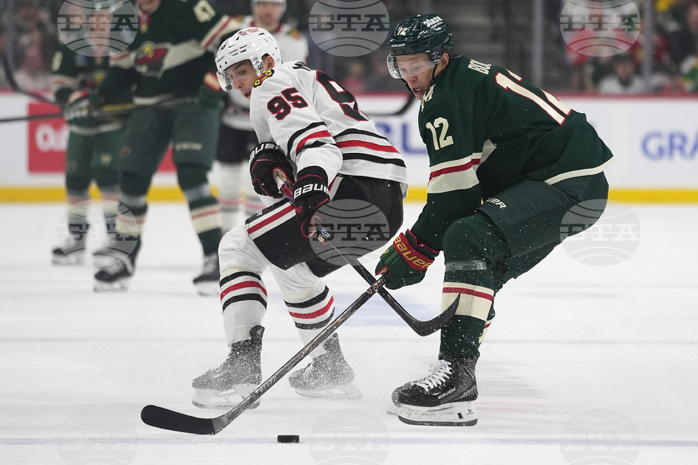 Blackhawks Wild Hockey