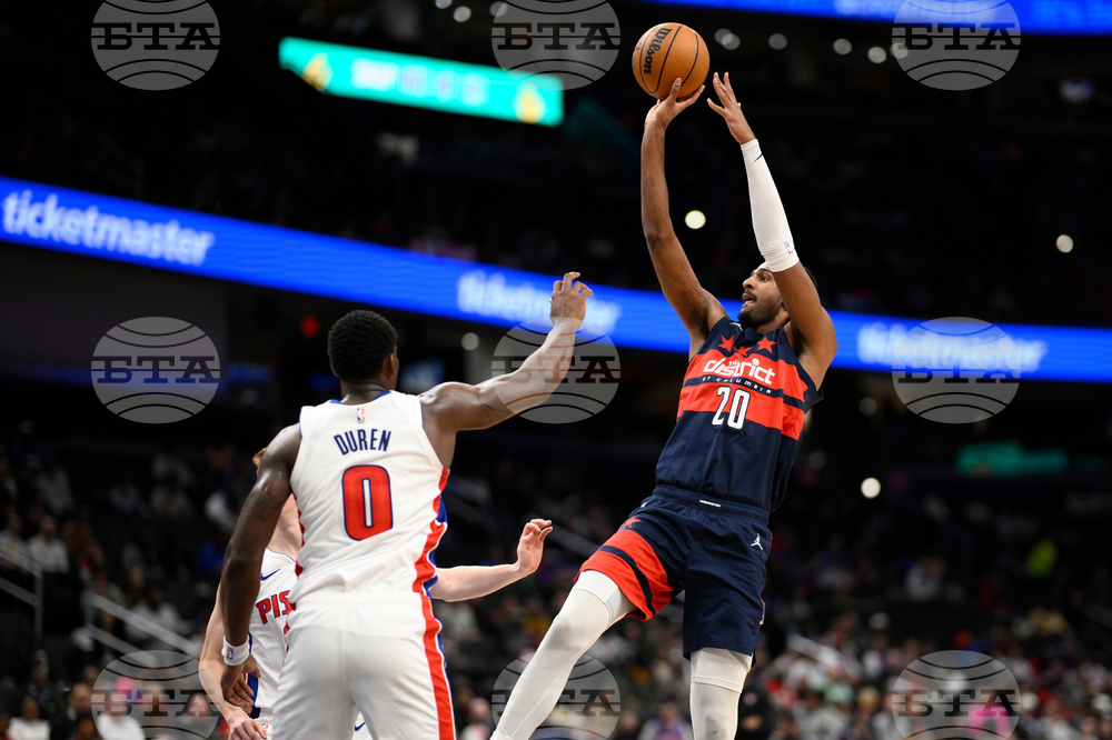 Pistons Wizards Basketball