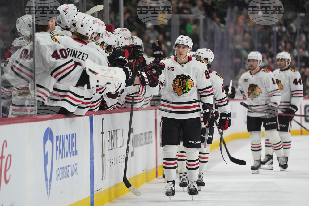 Blackhawks Wild Hockey