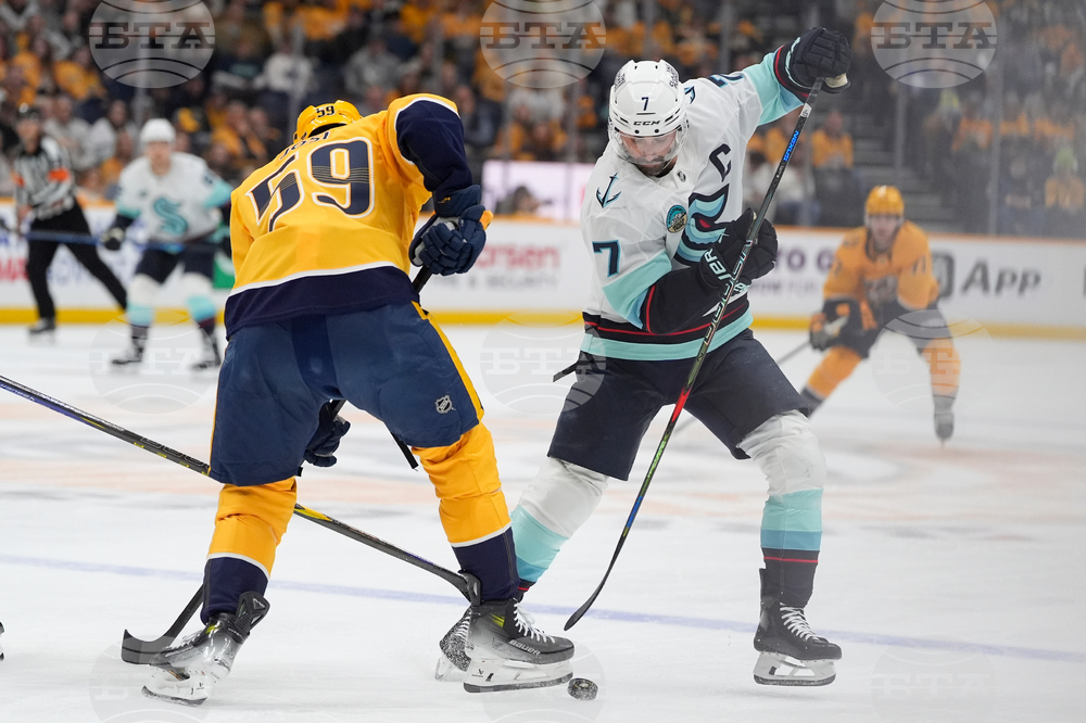 Kraken Predators Hockey