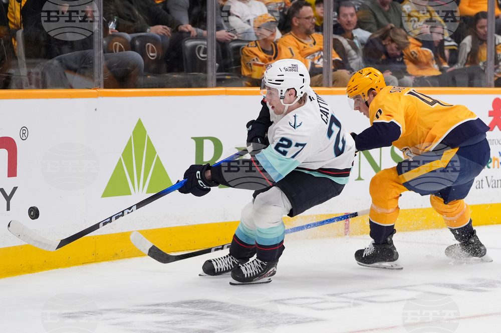 Kraken Predators Hockey