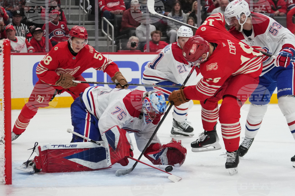 Canadiens Red Wings Hockey