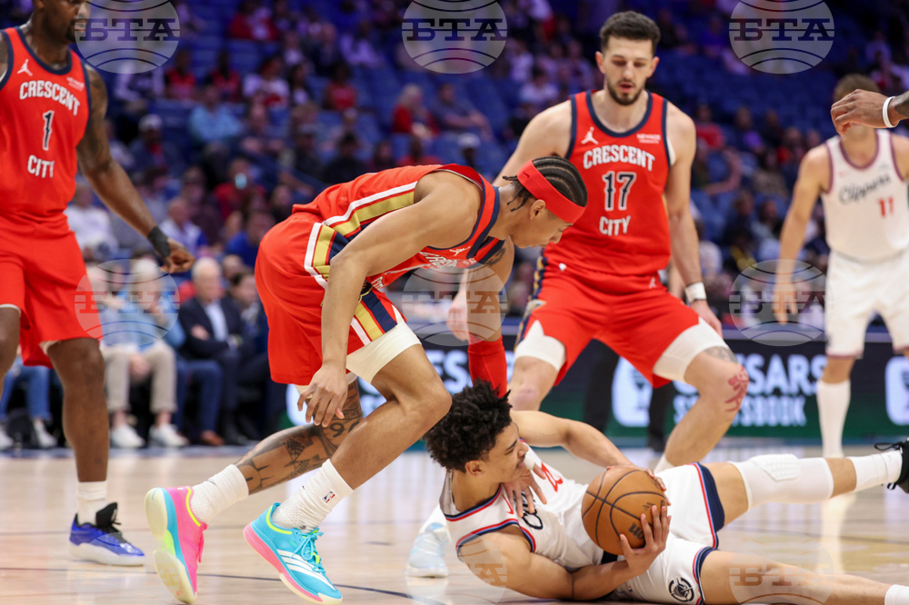 Clippers Pelicans Basketball