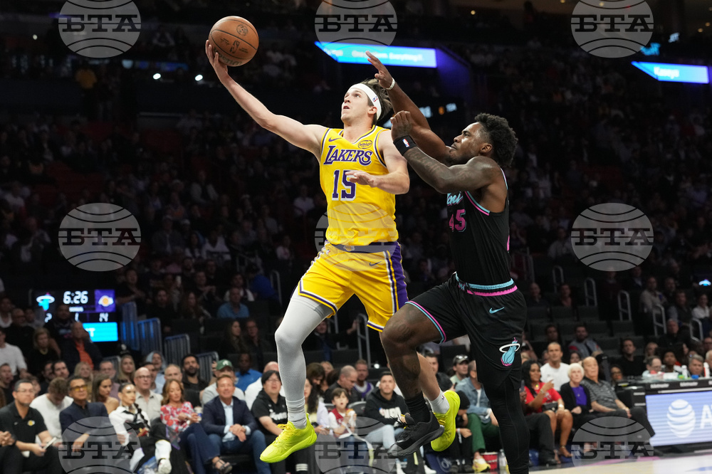Lakers Heat Basketball