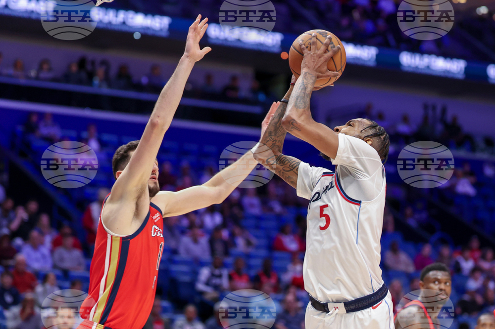 Clippers Pelicans Basketball