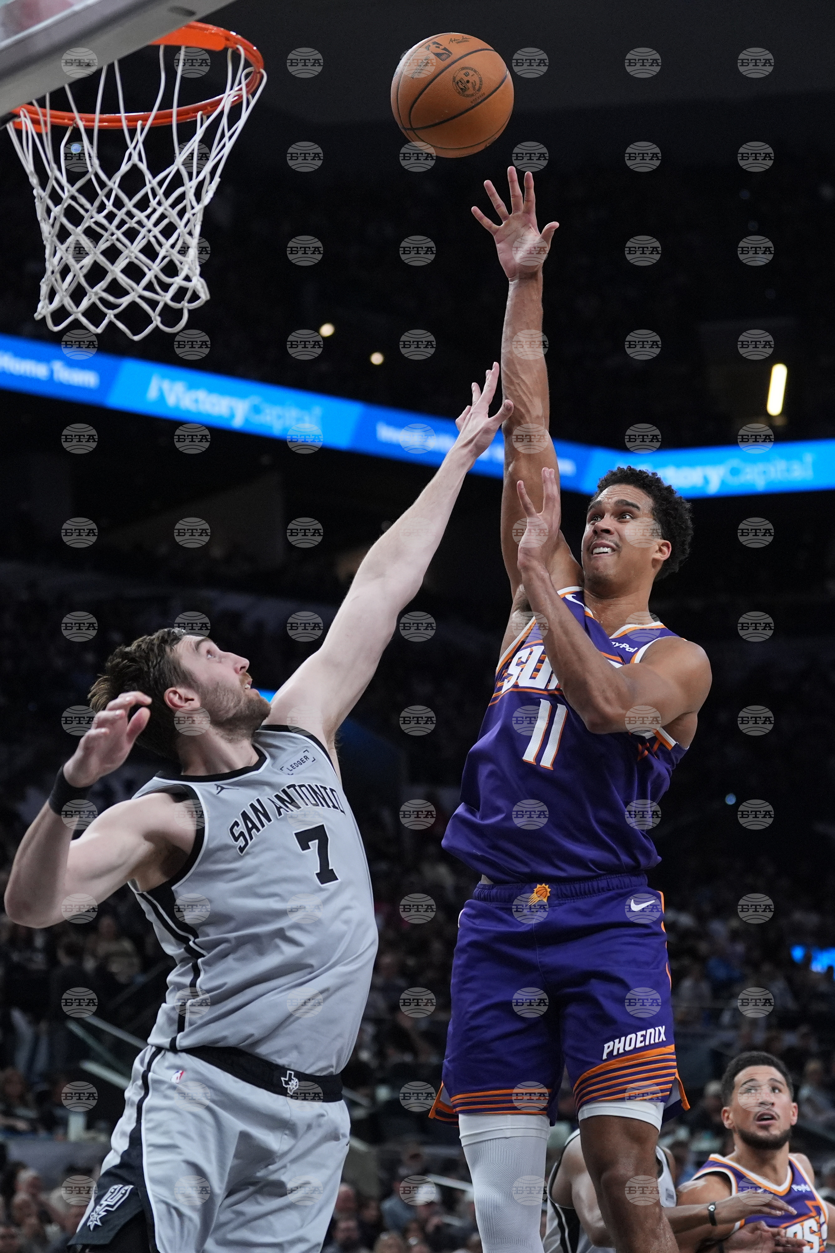 Suns Spurs Basketball