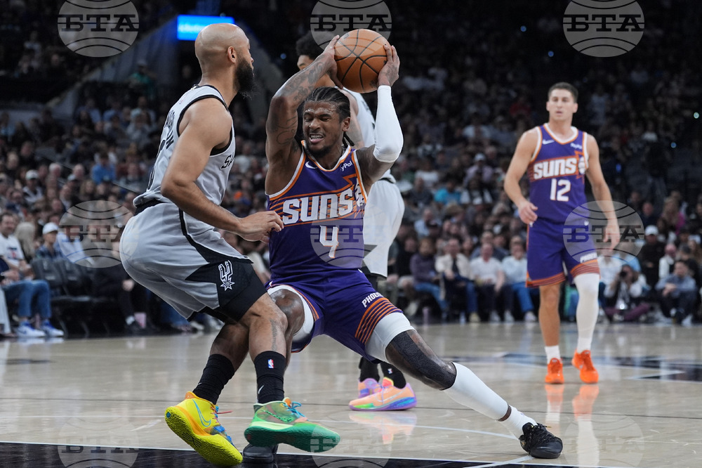 Suns Spurs Basketball