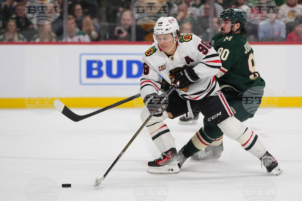 Blackhawks Wild Hockey