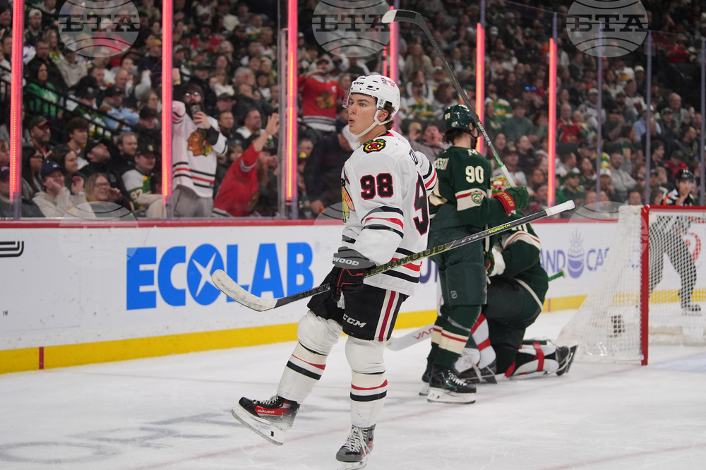 Blackhawks Wild Hockey