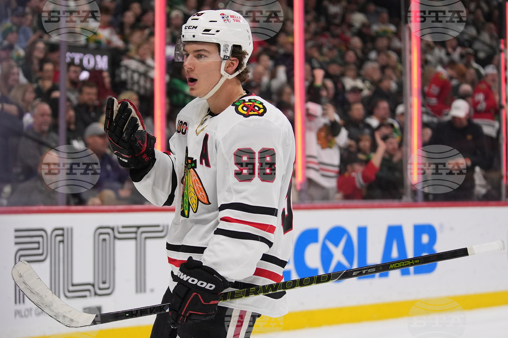 Blackhawks Wild Hockey