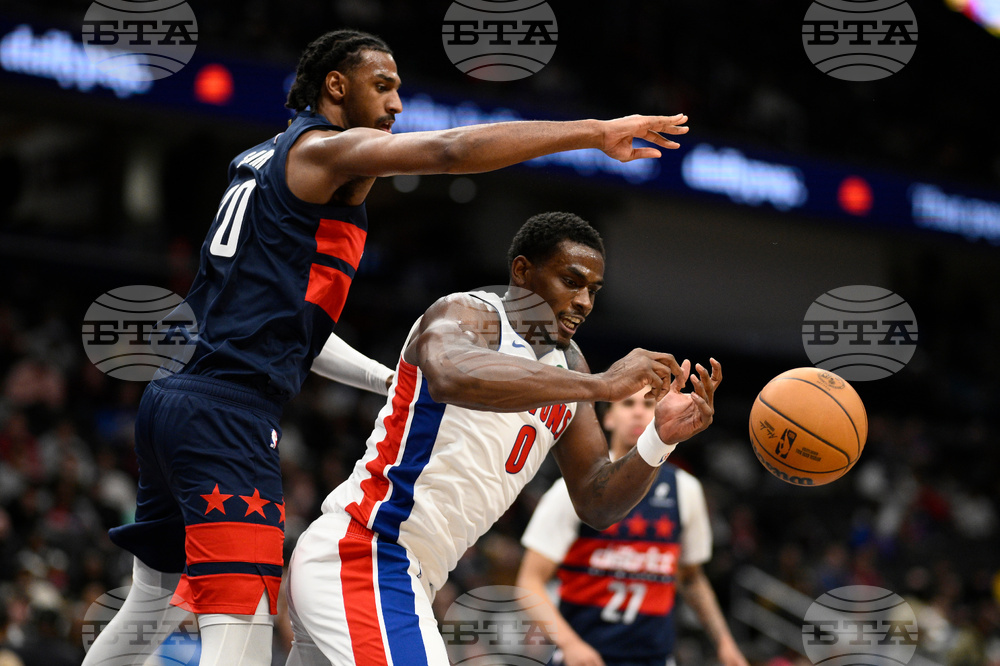 Pistons Wizards Basketball