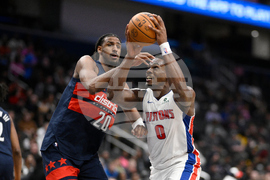Pistons Wizards Basketball