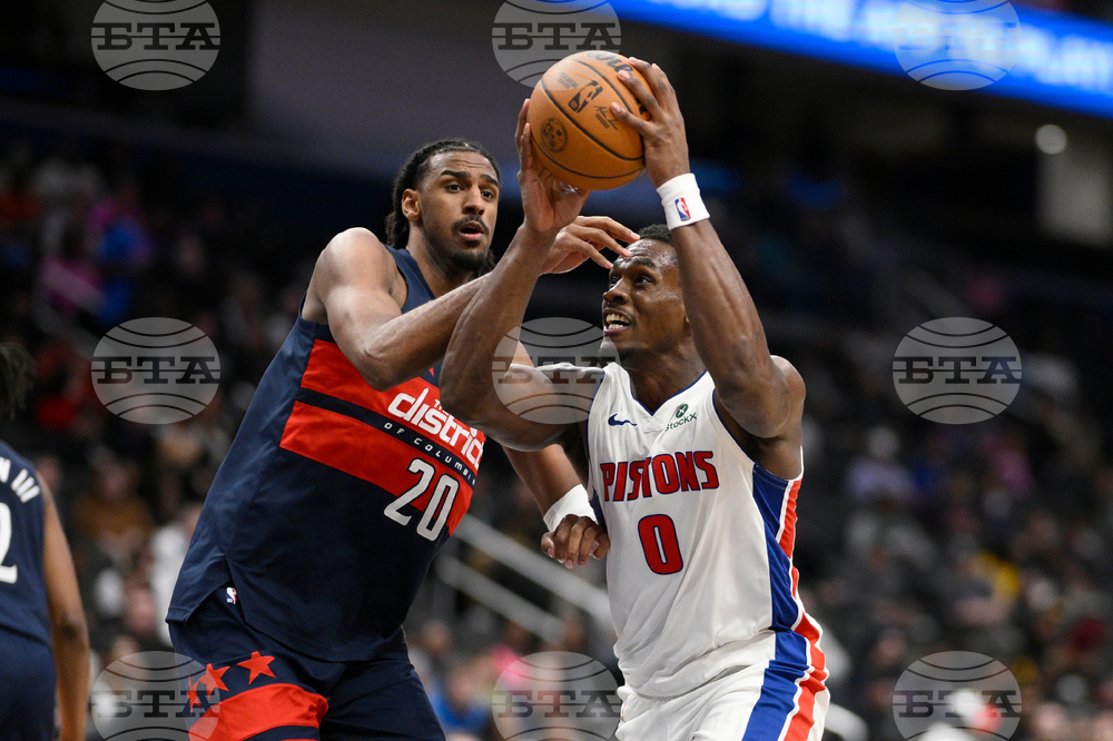 Pistons Wizards Basketball