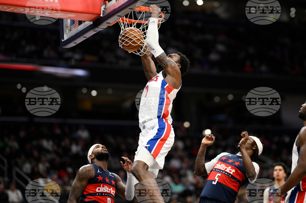 Pistons Wizards Basketball