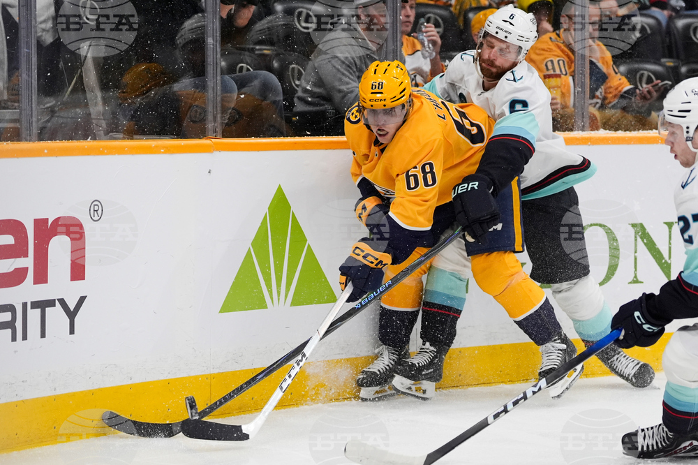 Kraken Predators Hockey