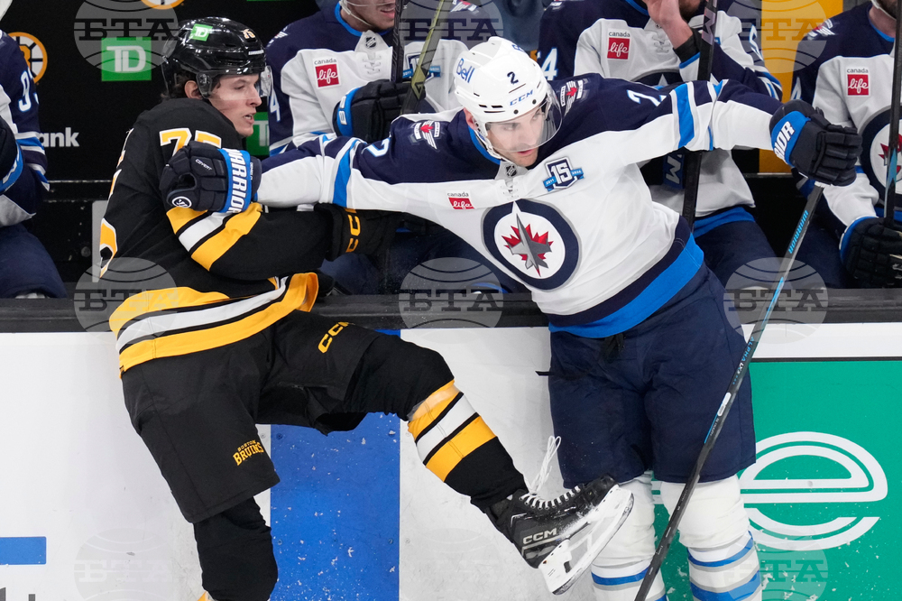 Jets Bruins Hockey