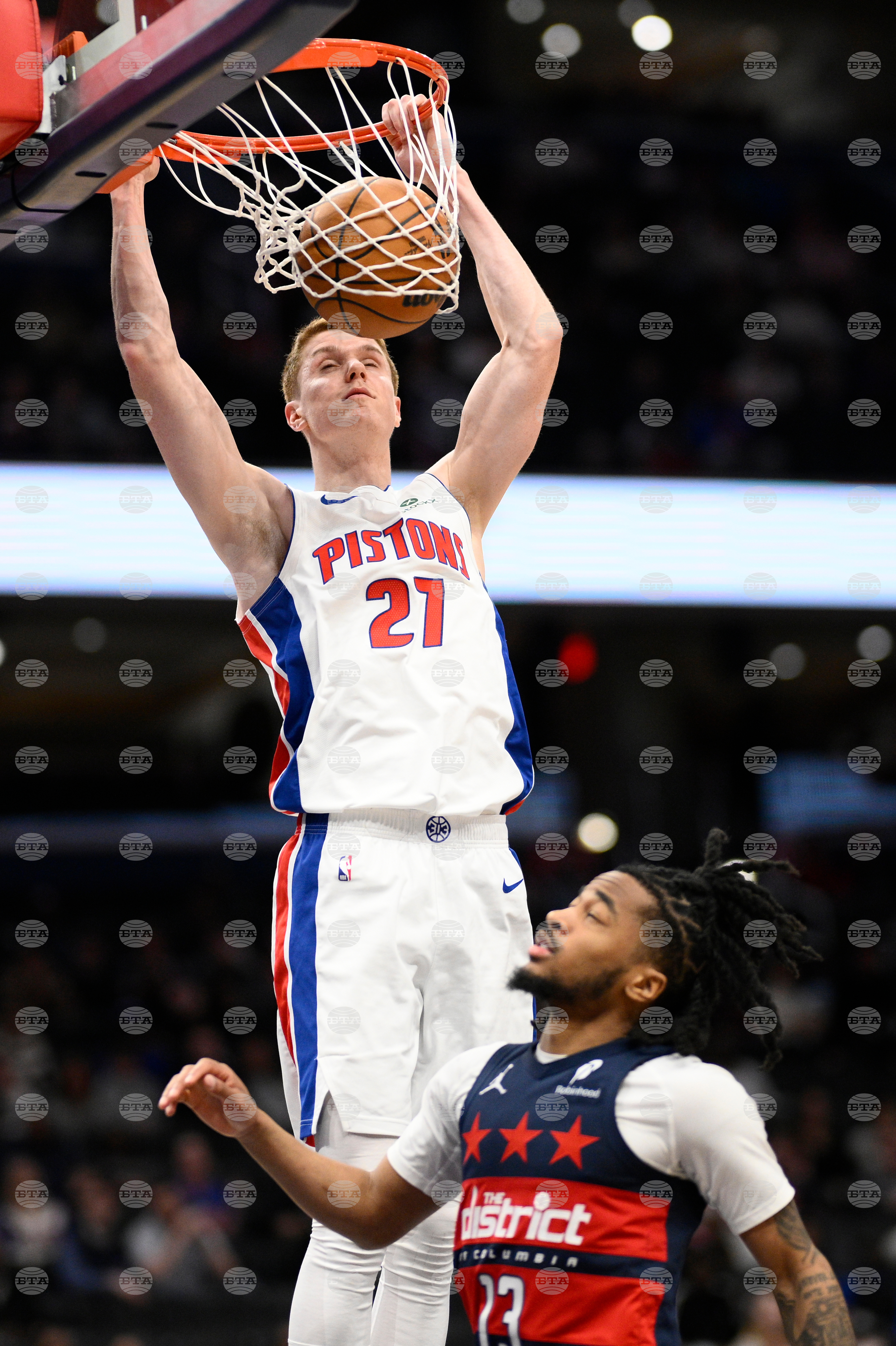 Pistons Wizards Basketball