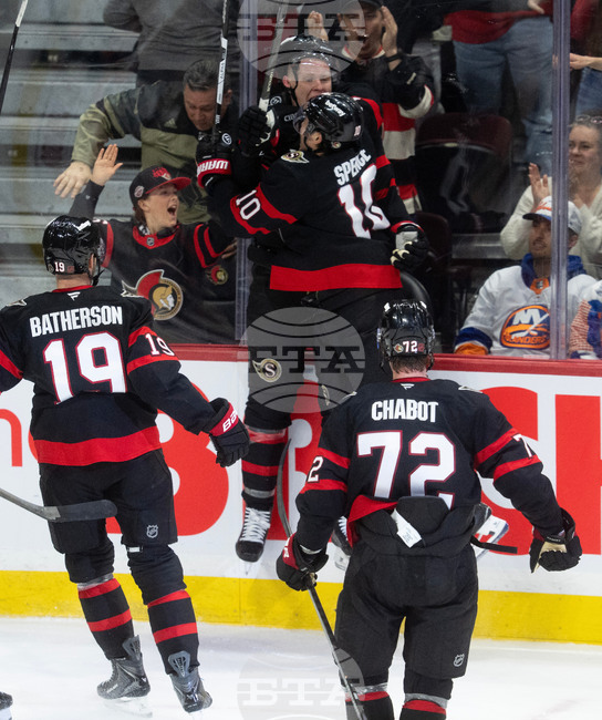 HIslanders Senators Hockey